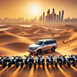 Desert safari - 7 Quad bike deal